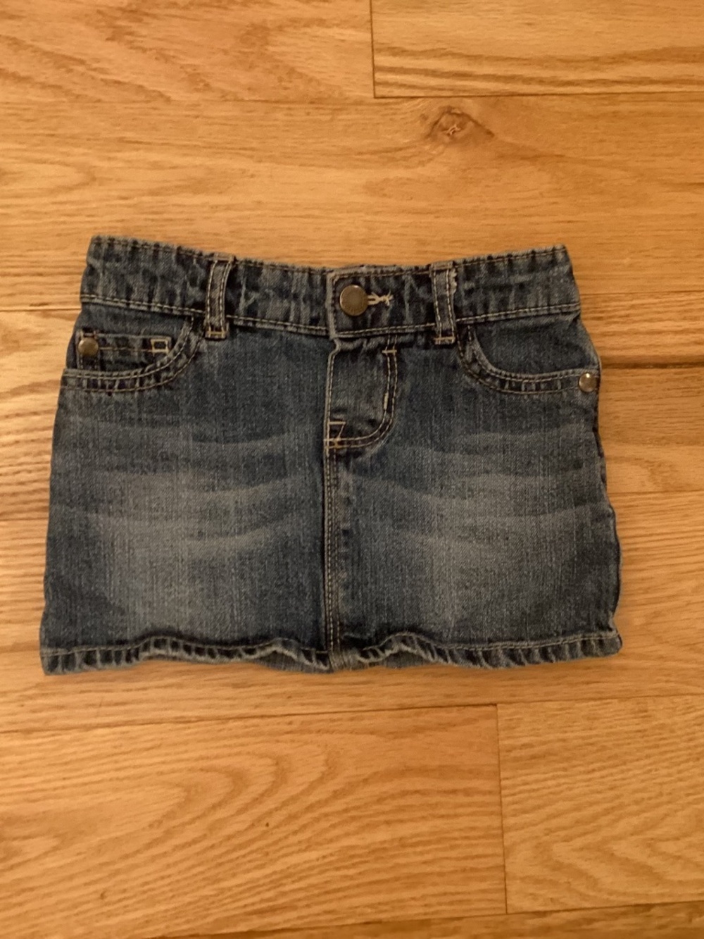 OshKosh faded denim skirt